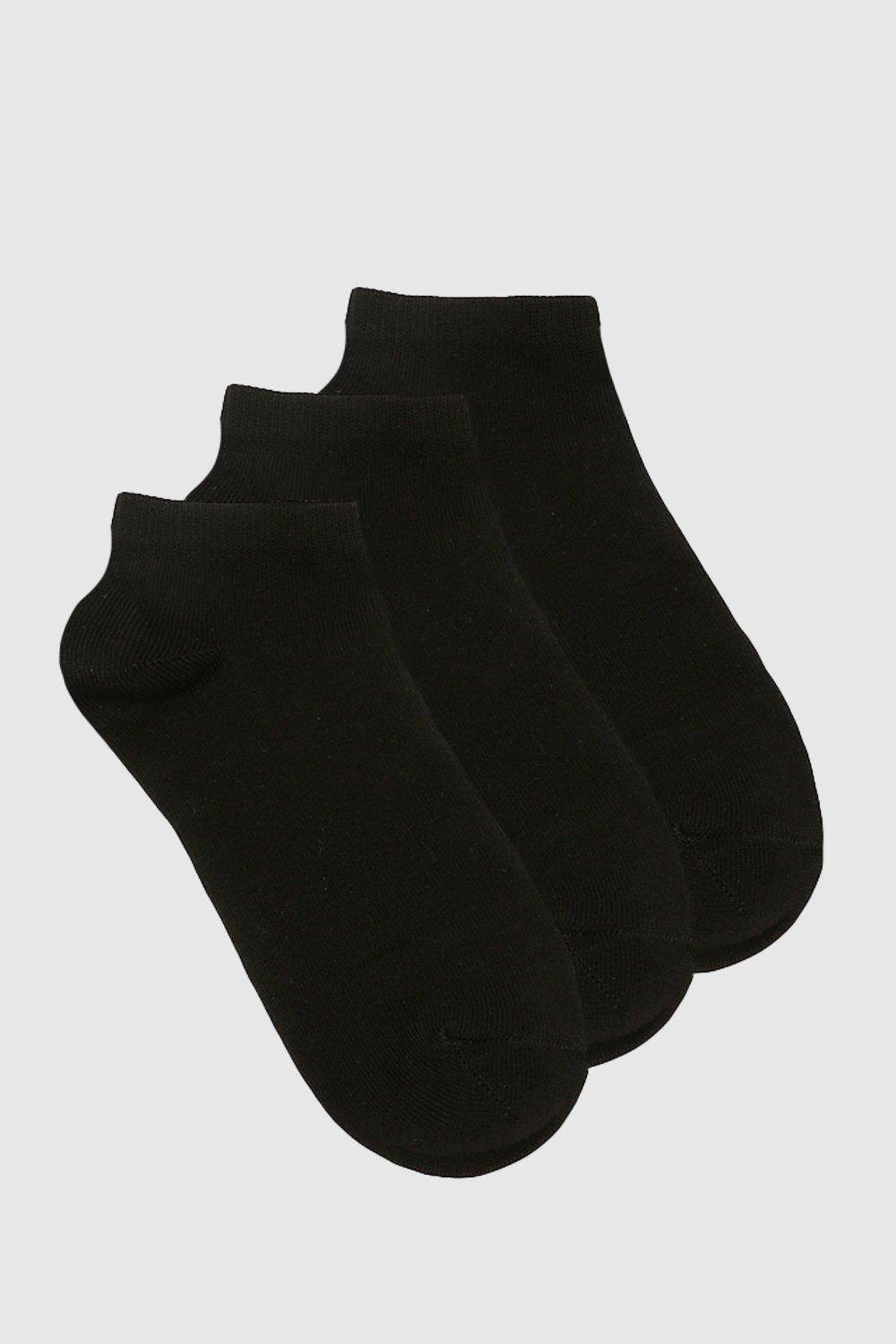 boohoo Trainer Socks 3 Pack