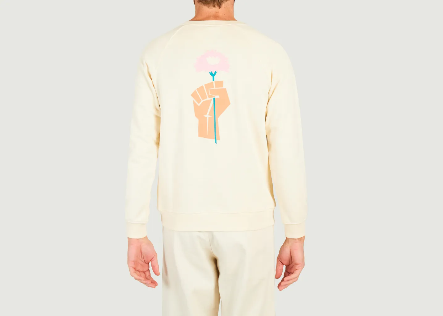 Sweatshirt Flower Power Olow x Rosi Feist Olow