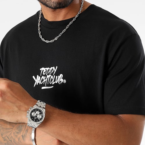 Tee Shirt Oversize Large Script Series Noir