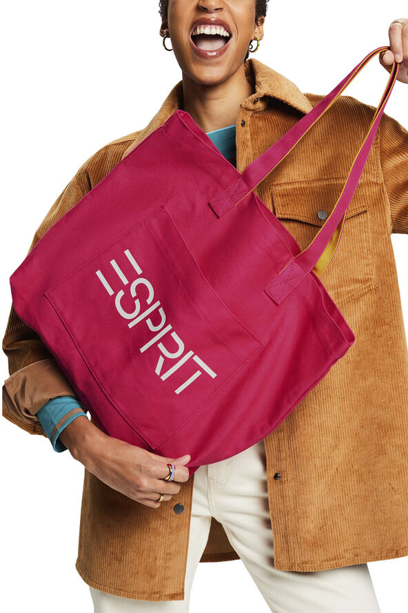 Esprit NOS Logo EWTote Pink fuchsia