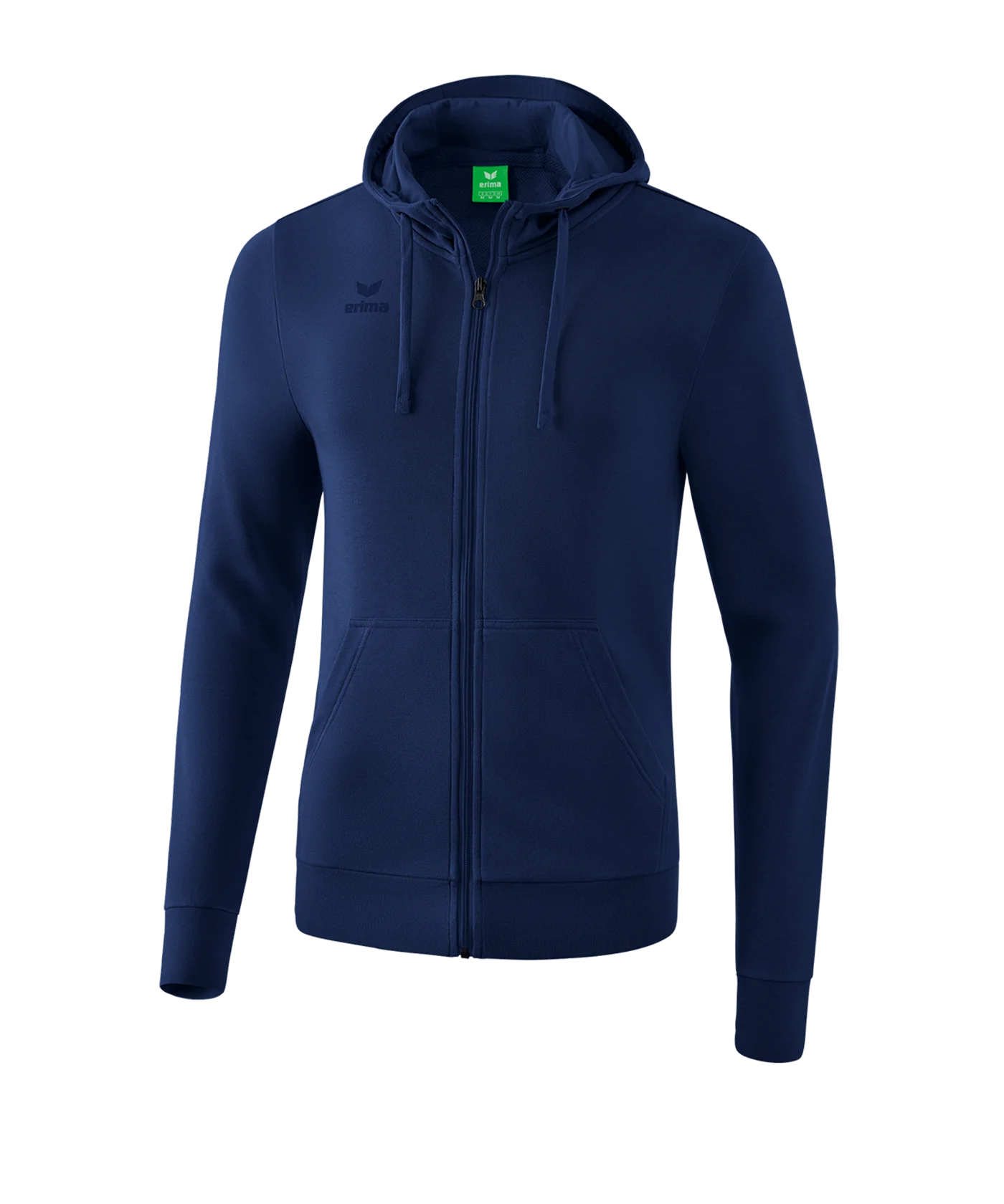Erima Basic Kapuzenjacke Kids Dunkelblau