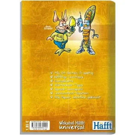 Häfft Verlag Vokabel-Häfft, universal (DIN A5) von Andy & Stefan