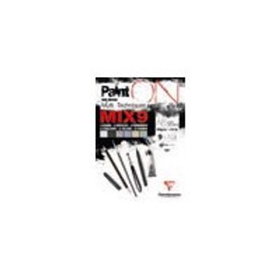 Clairefontaine Paint ON Mix Media - Bloc dessin - 27 feuilles - A5 - 250 gr