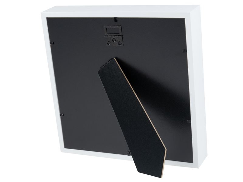 COCON Bilderrahmen 25 x 25 cm, Weiss 3D Fotorahmen für die schönsten Erinnerungen