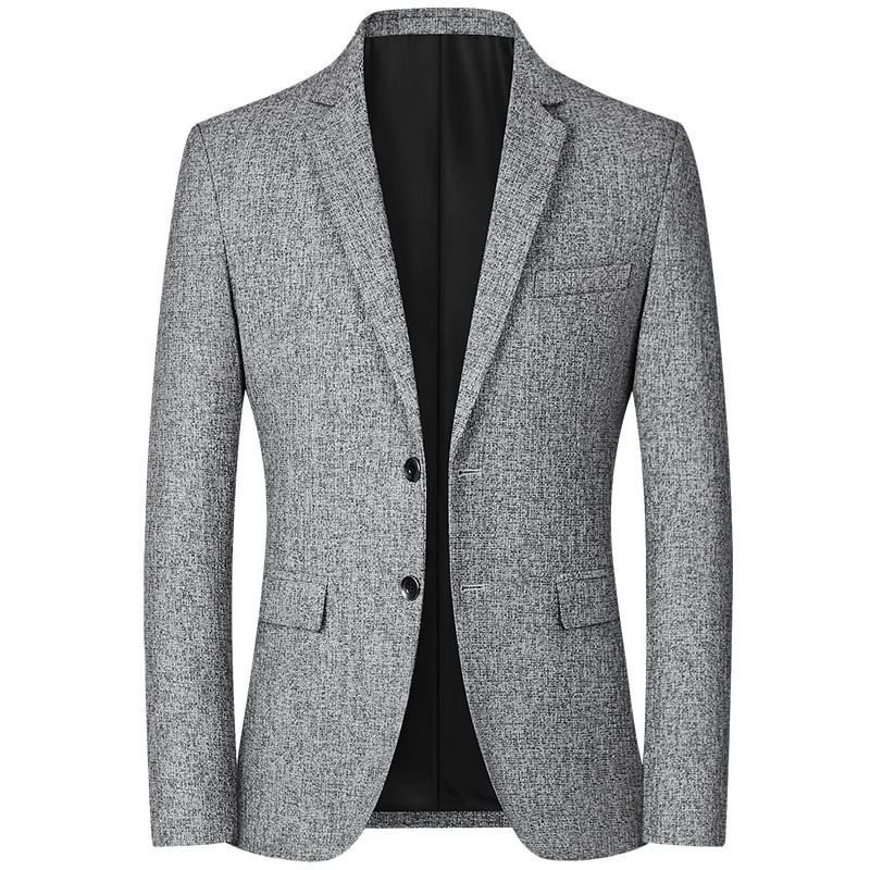 FORSETI - Blazer met reverskraag en enkele rij knopen