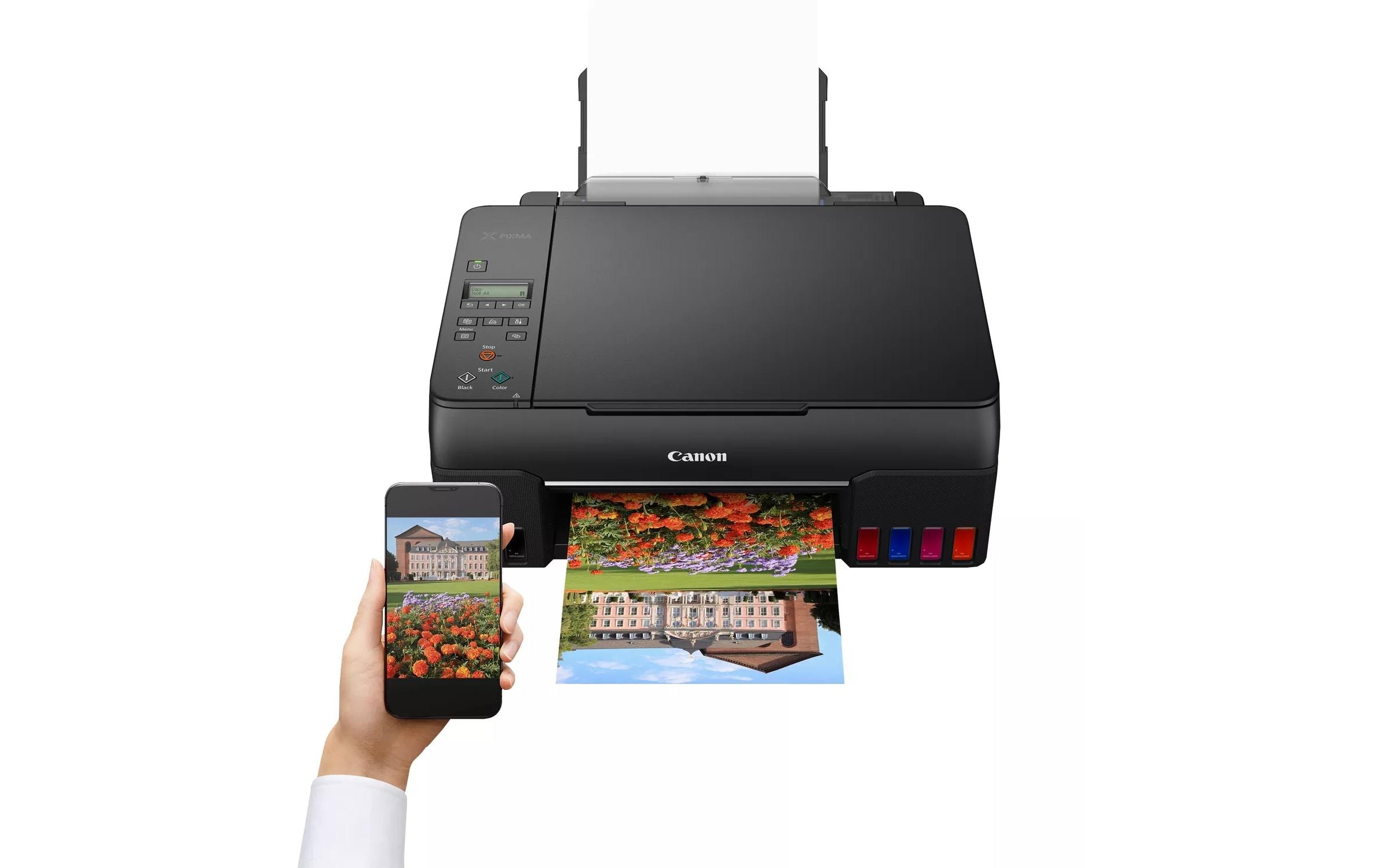 Multifunktionsdrucker PIXMA G650<br>Multifunktions-Fotodrucker mit nachfüllbaren Tintenbehältern