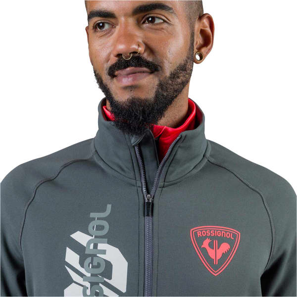 Veste polaire ROSSIGNOL NEW HERO CLASSIQUE CLIM ONYX GREY