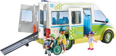 Playmobil 71329 City Life Byggesett Skolebuss