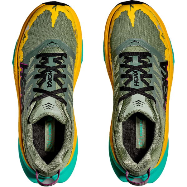 Chaussure trail HOKA ONE ONE TORRENT 4 W SUCCULENT / ELECTRIC AQUA