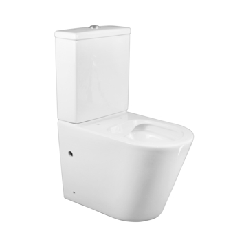 Atlantic duoblok toilet Jerry wit D-vorm