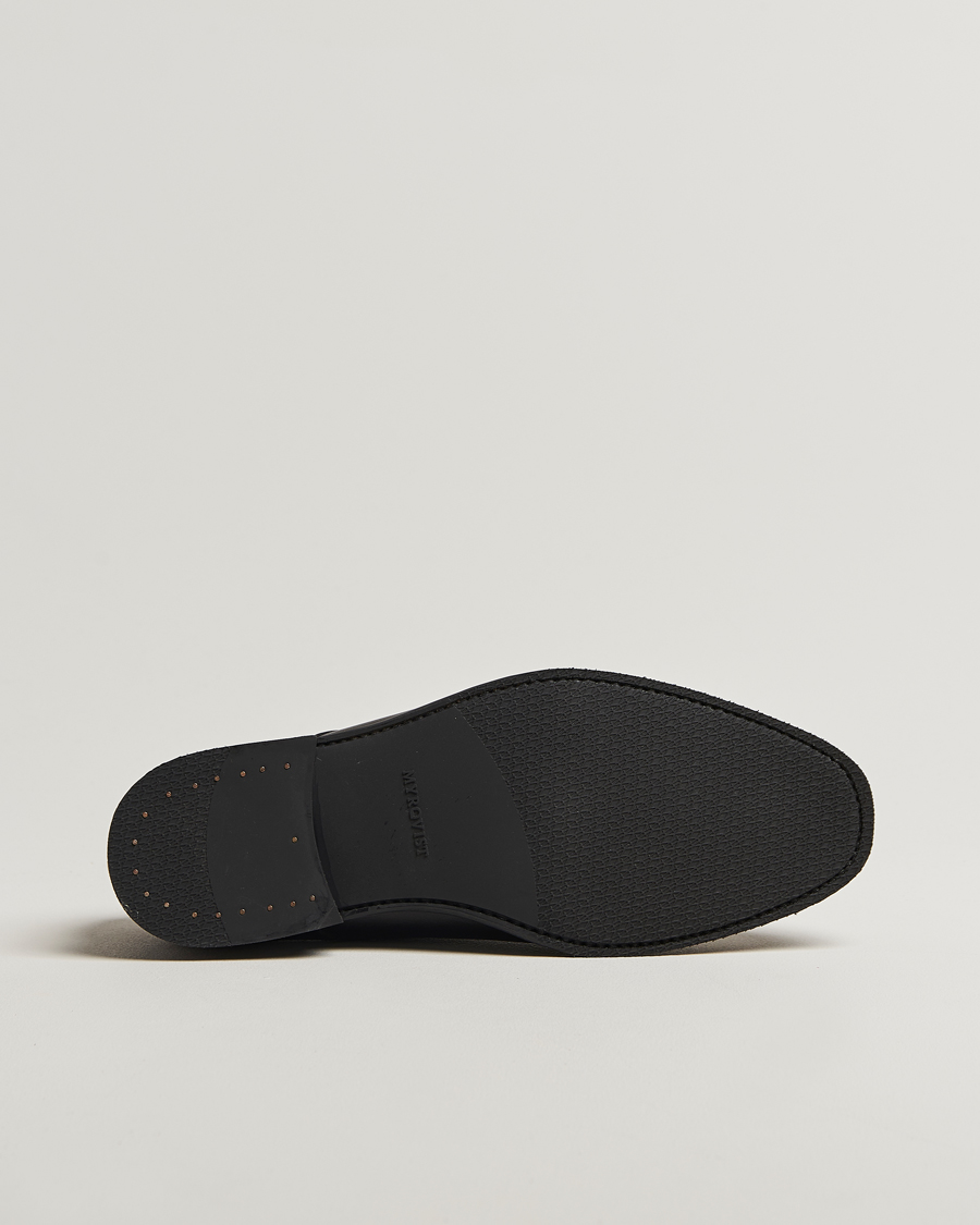 Myrqvist Ålsten Double Monkstrap Black Calf