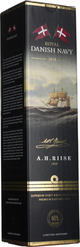 A.H. RIISE ROYAL DANISH NAVY RUM 70CL
