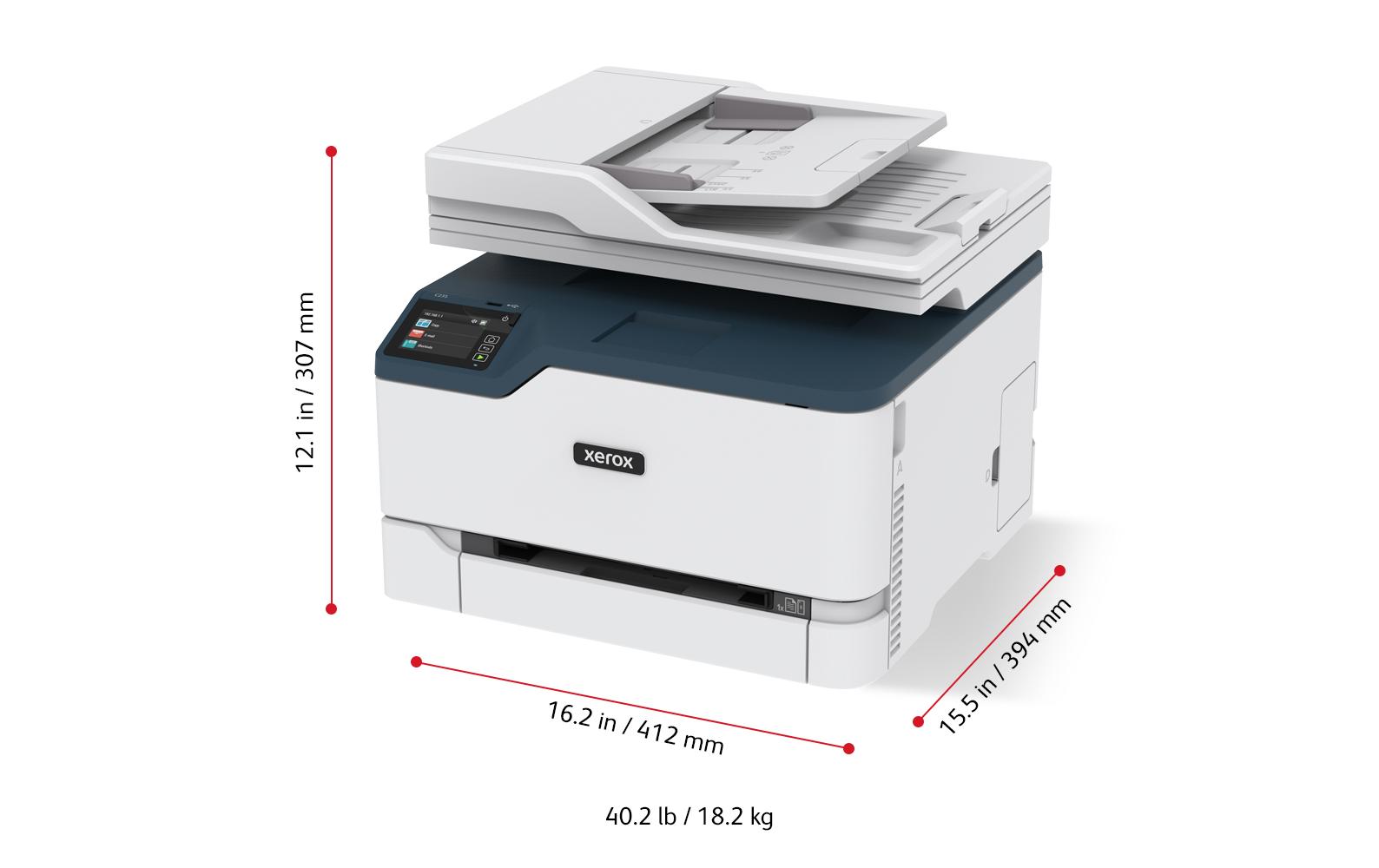 Multifunktionsdrucker C235<br>WLAN-fähiger Multifunktions-Drucker mit Duplexeinheit