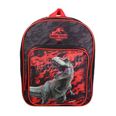 Sac à dos maternelle Jurassic World - 1 compartiment - rouge - Bagtrotter