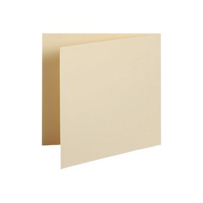 Pollen - 25 Cartes pliées - 135 x 135 mm - 210 g/m² - ivoire