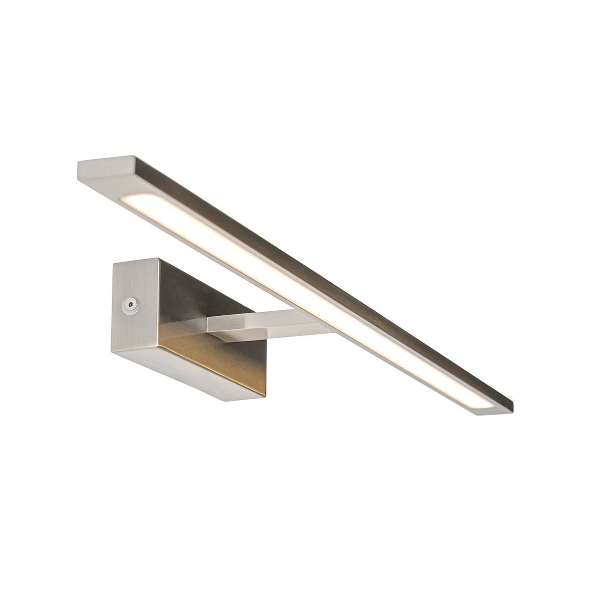 Wandlamp staal 62 cm incl. LED IP44 - Jerre
