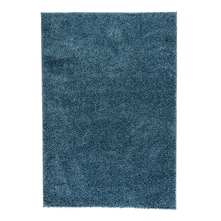 Hoogpolig vloerkleed - Lofty Blauw | Haal kleur in huis!