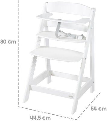 Roba Sit Up Flex Grow-Along Barnestol, White
