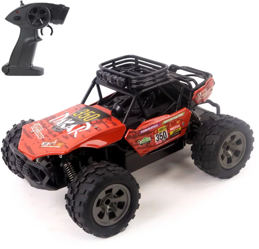 VOITURE RALLYE DAKAR RADIOCOMMANDEE 1:18 - 2,4 Ghz