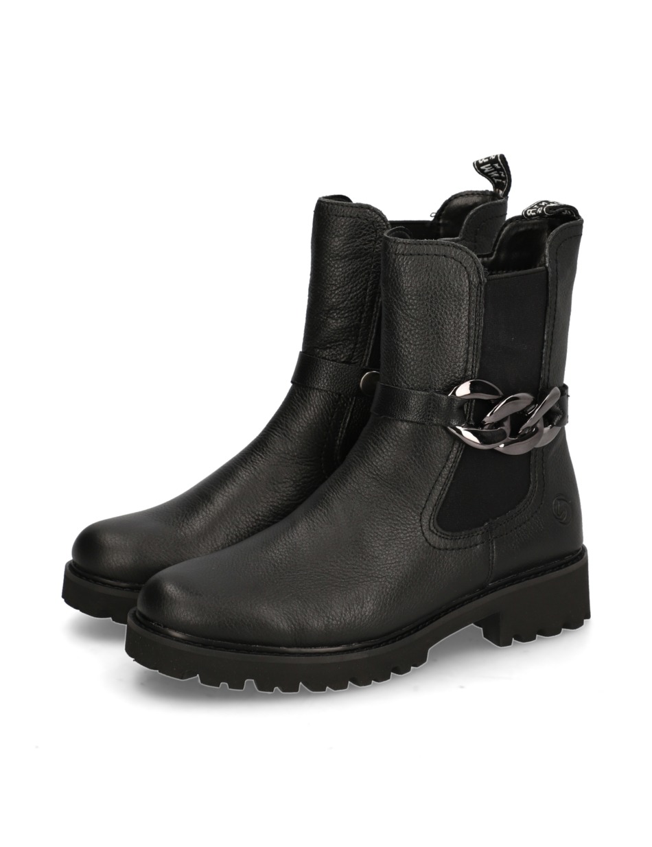 Glattleder Chelsea Boot
