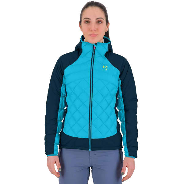 Doudoune randonnée KARPOS LASTEI ACTIVE PLUS W JKT BLUE ATOLL/MIDNIGHT