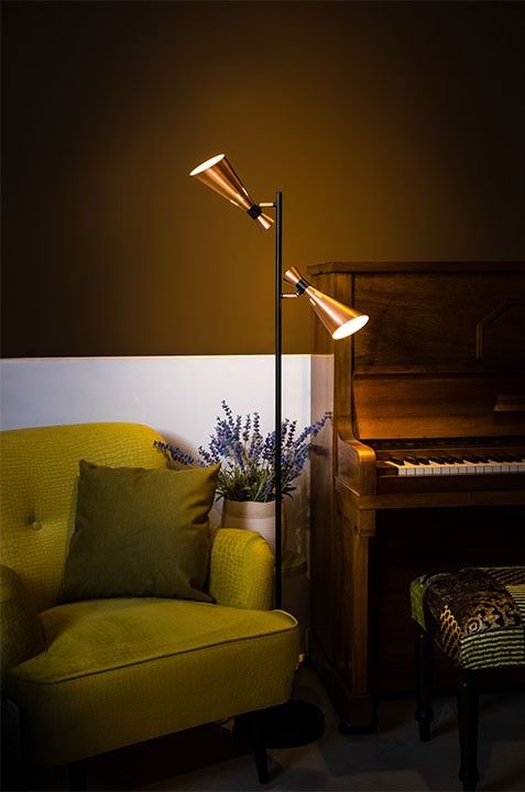 Vloerlamp 05-VL8183-17 York  | ETHB40 x D25 cm