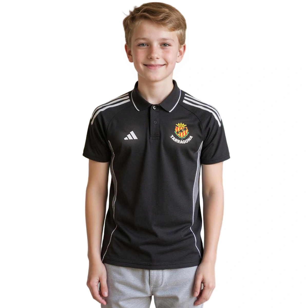 Polo adidas Gimnàstic de Tarragona Training Técnicos 2025-2026 Criança