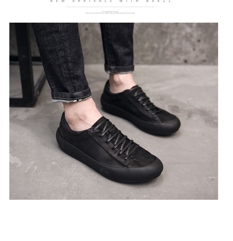 VEAZ - Effen veterschoenen