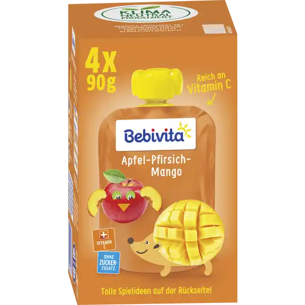 Quetschie Apfel-Pfirsich-Mango