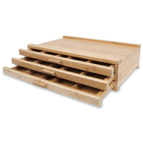 GERSTAECKER Bambus-Schubladenkästen