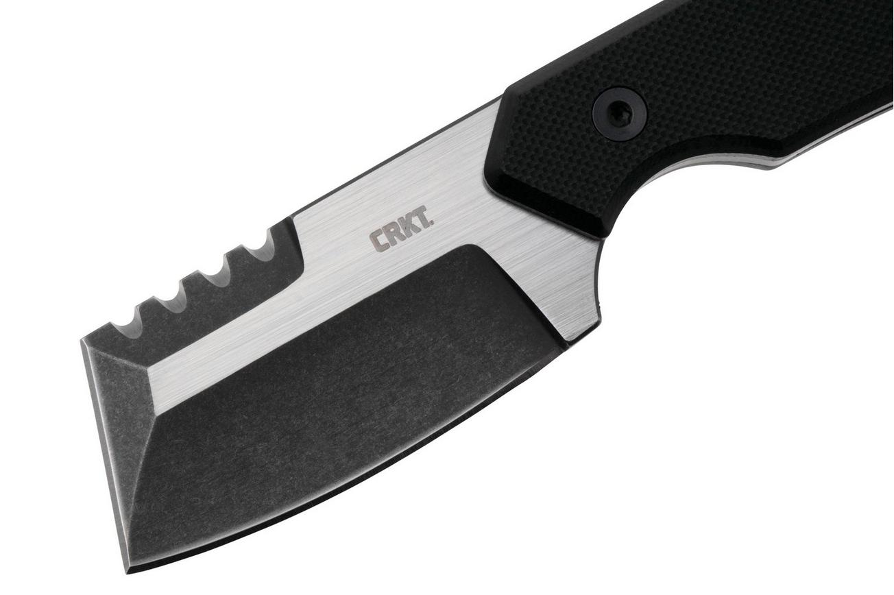 CRKT Razel Compact 4036 Black G10 vaststaand mes, Jon Graham design