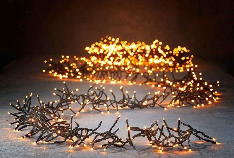 Luca Lighting - Cluster Kerstverlichting - Warm Wit - 1512 LED Lampjes - 970 cm