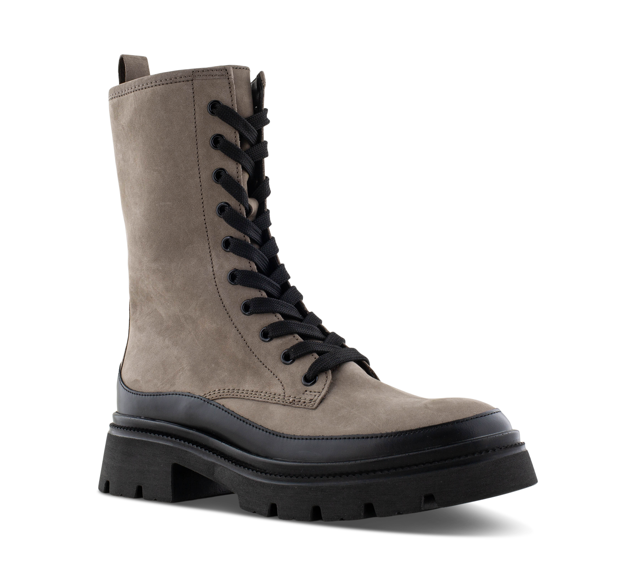 Gabor Schnürstiefel beige/taupegrau