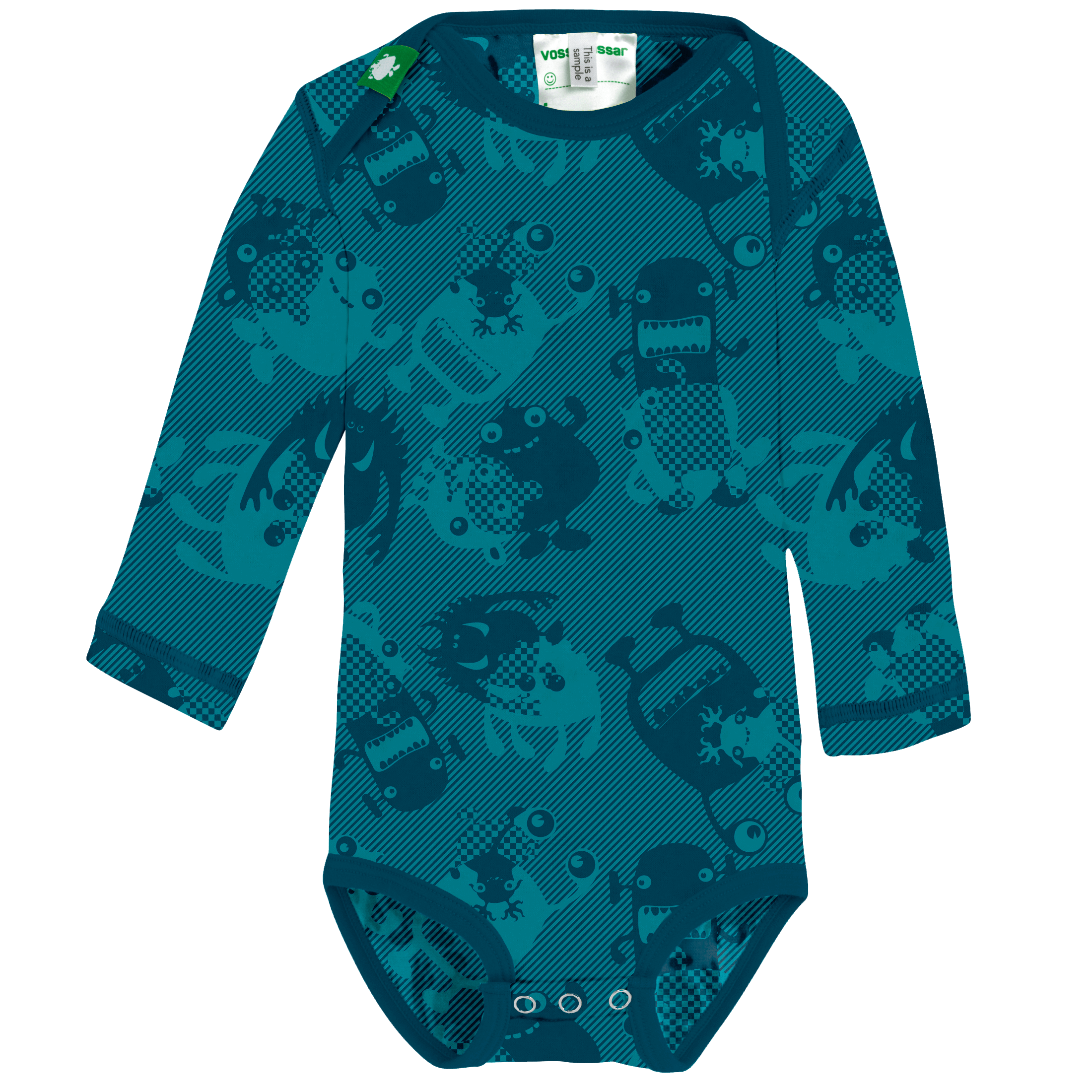 Vossatassar Monstercamo Merino Body - Ull og ullsett