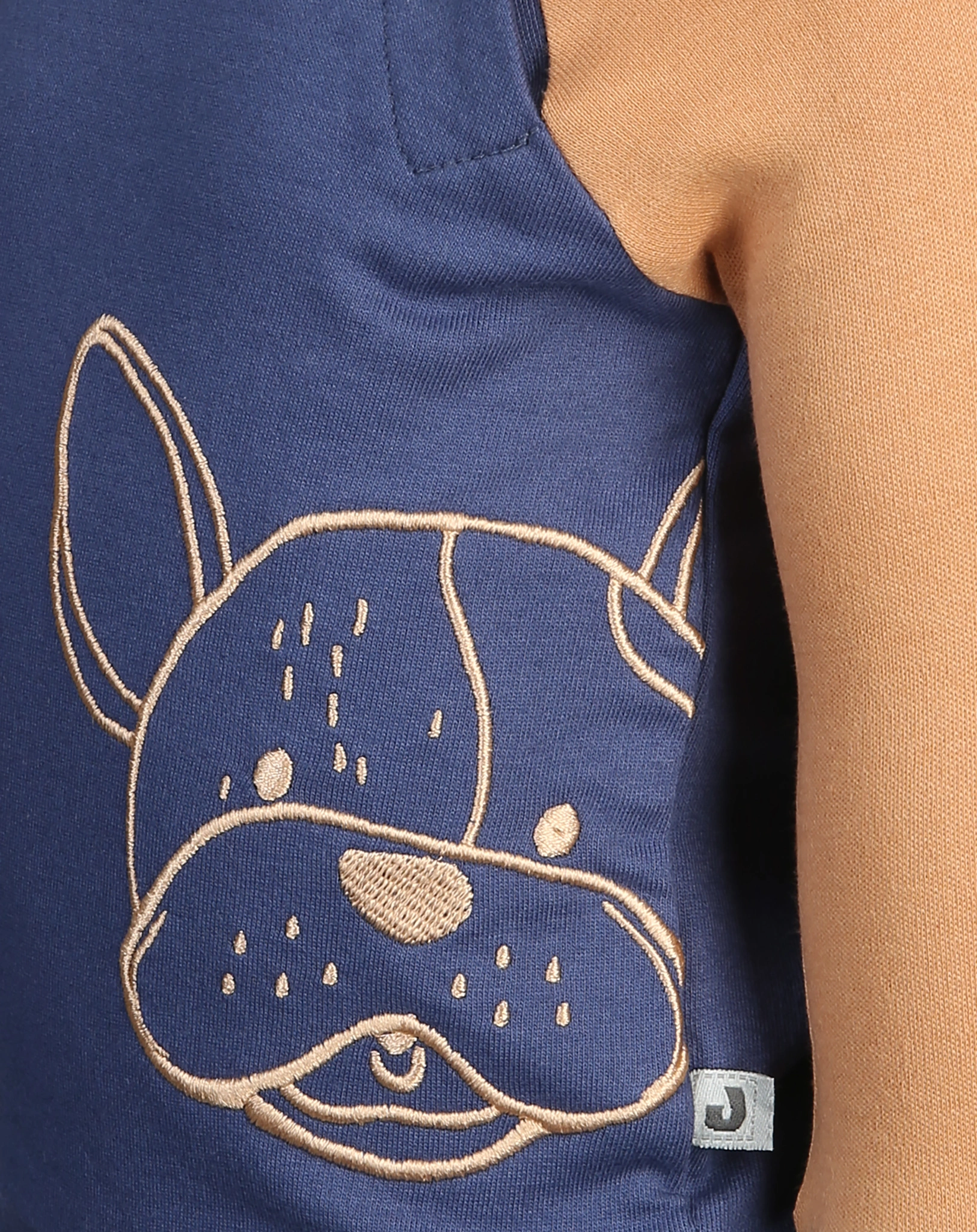 Sweatshirt I TALK FRENCHIE in indigo