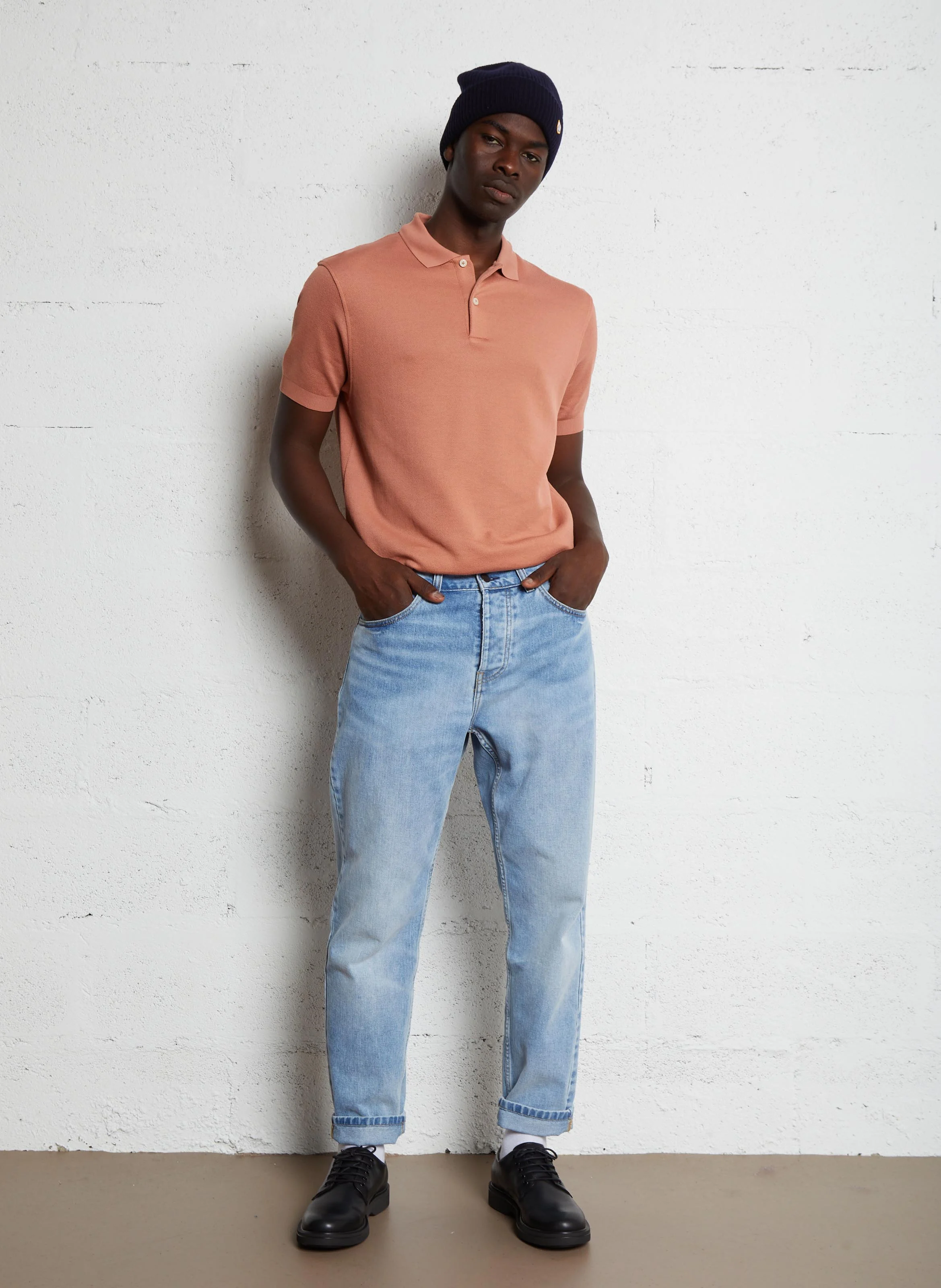 Polo en coton | Orange