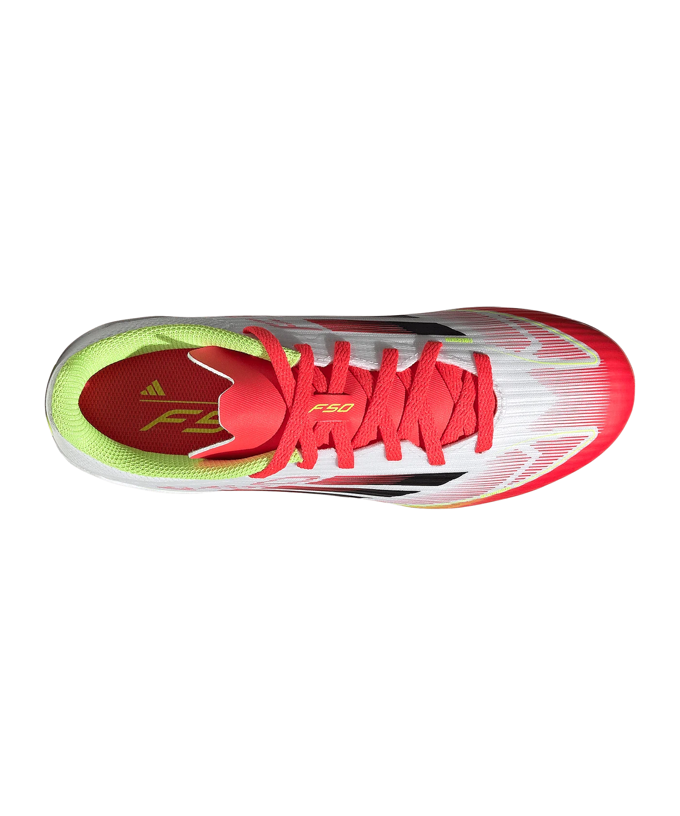 adidas F50 League FG Pure Victory Kids Weiss