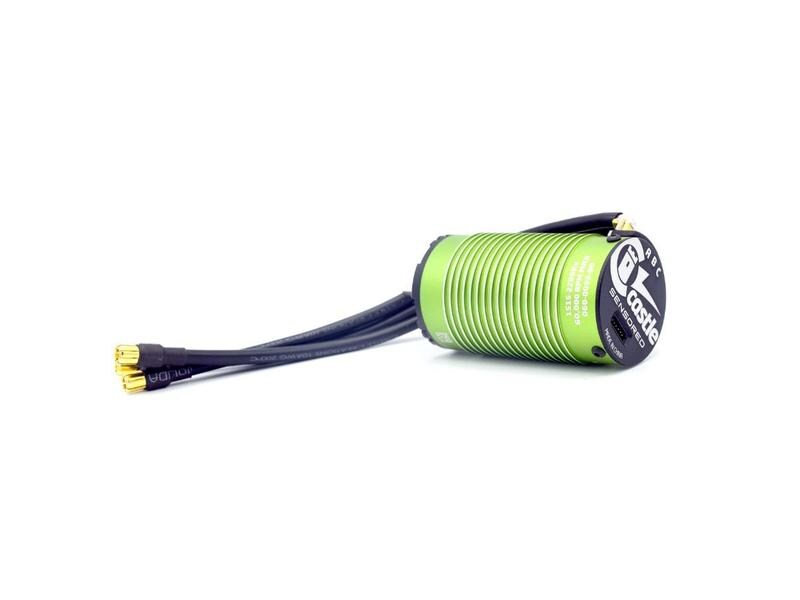 Castle Creations Brushless Sensored Motor 1515-2200KV V2 1: 4-Pol Sensored Brushless Motor für Modelle im Massstab 1:8