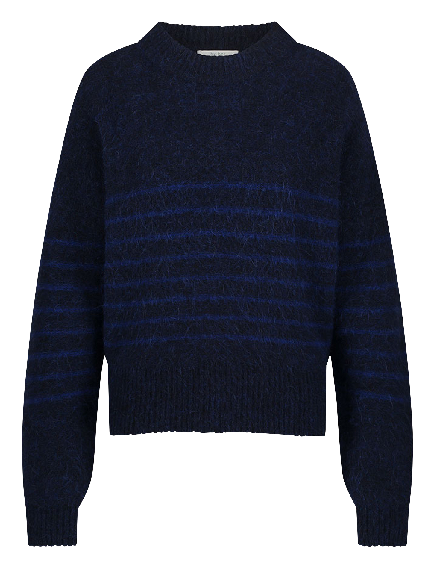 SONNY - Pull col rond en laine| Bleu