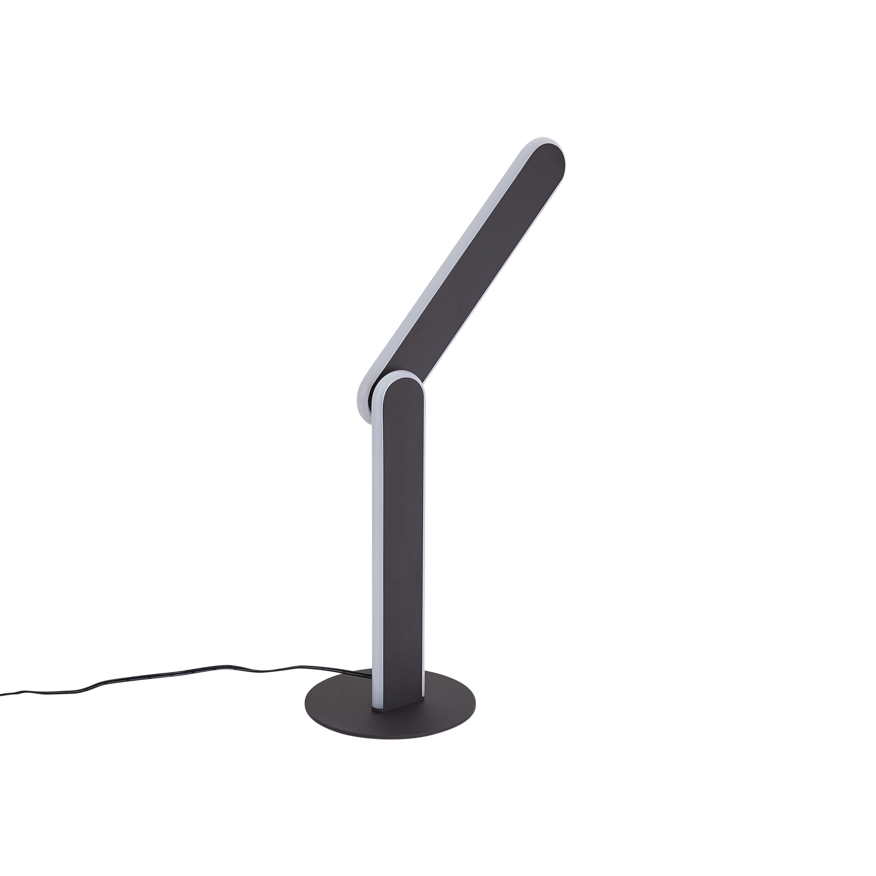Design tafellamp zwart incl. LED 3-staps dimbaar - Gate