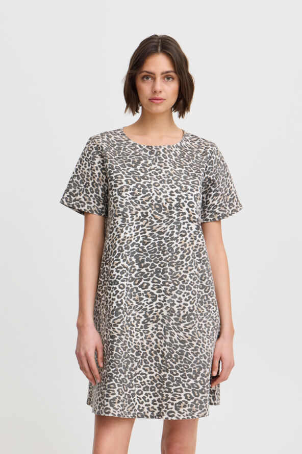 ICHI IXJILLA DR Cornstalk leo print