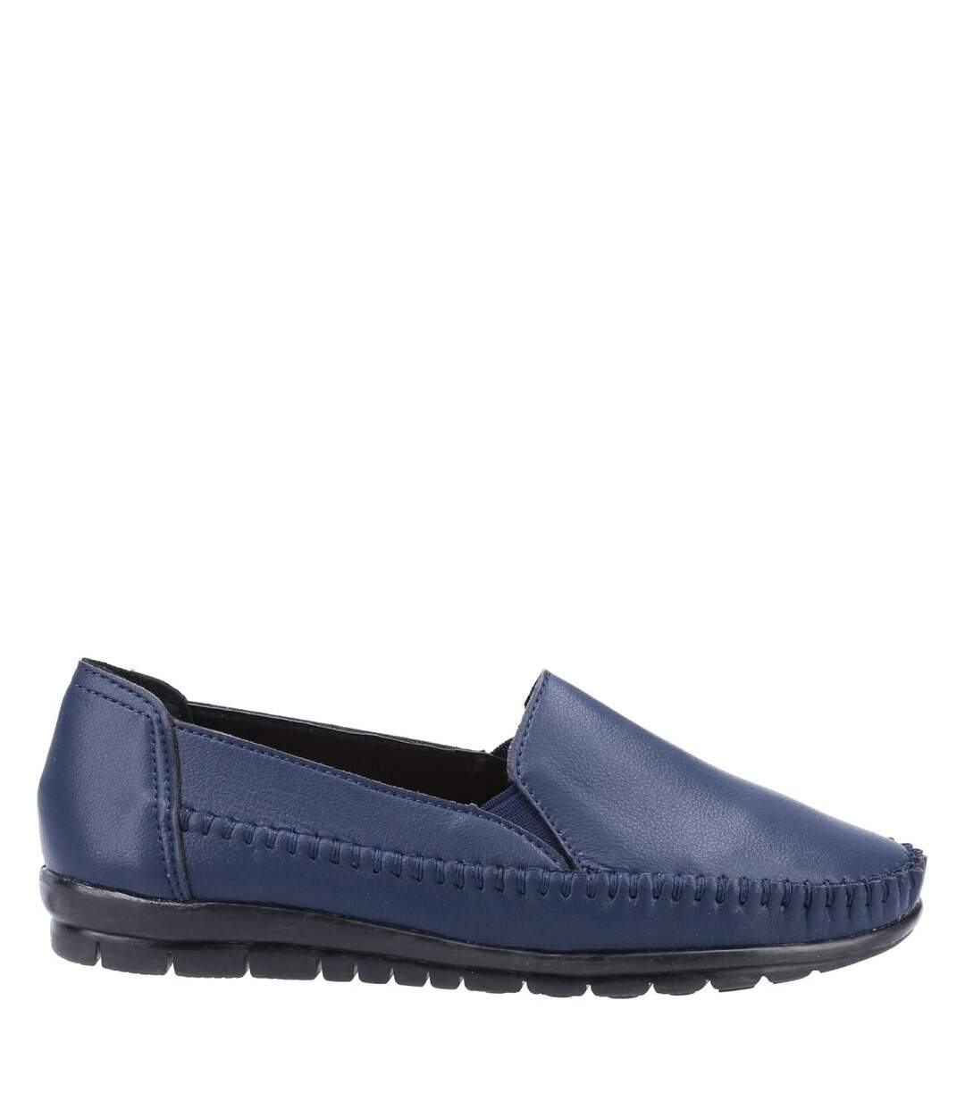Fleet & Foster - Mocassins SHIRLEY - Femme (Bleu marine) - UTFS7818