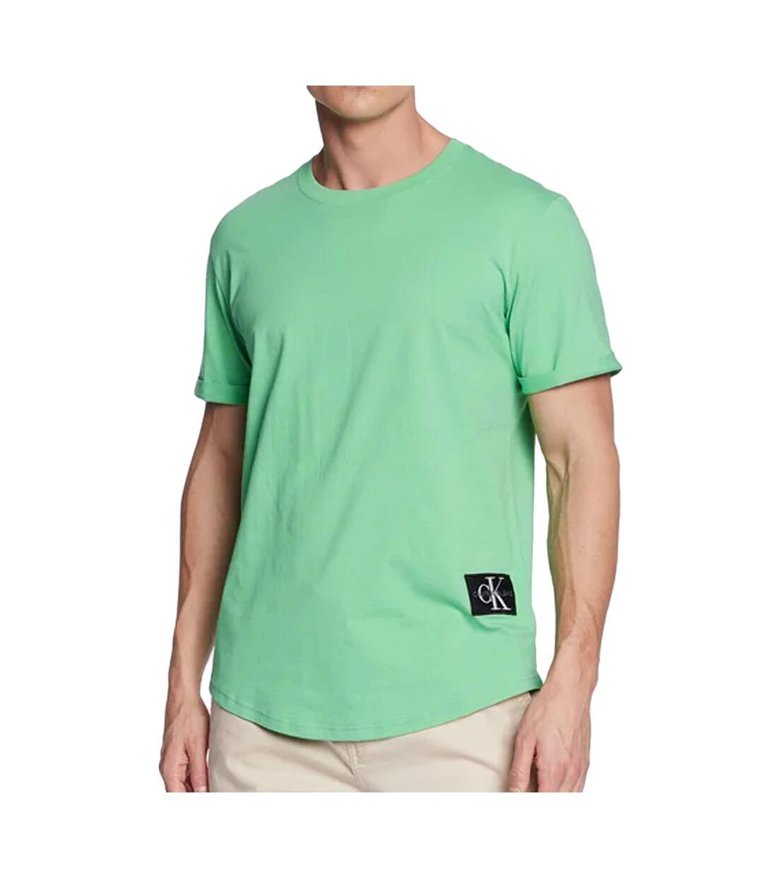 T-shirt Vert Homme Calvin Klein Jeans Europe