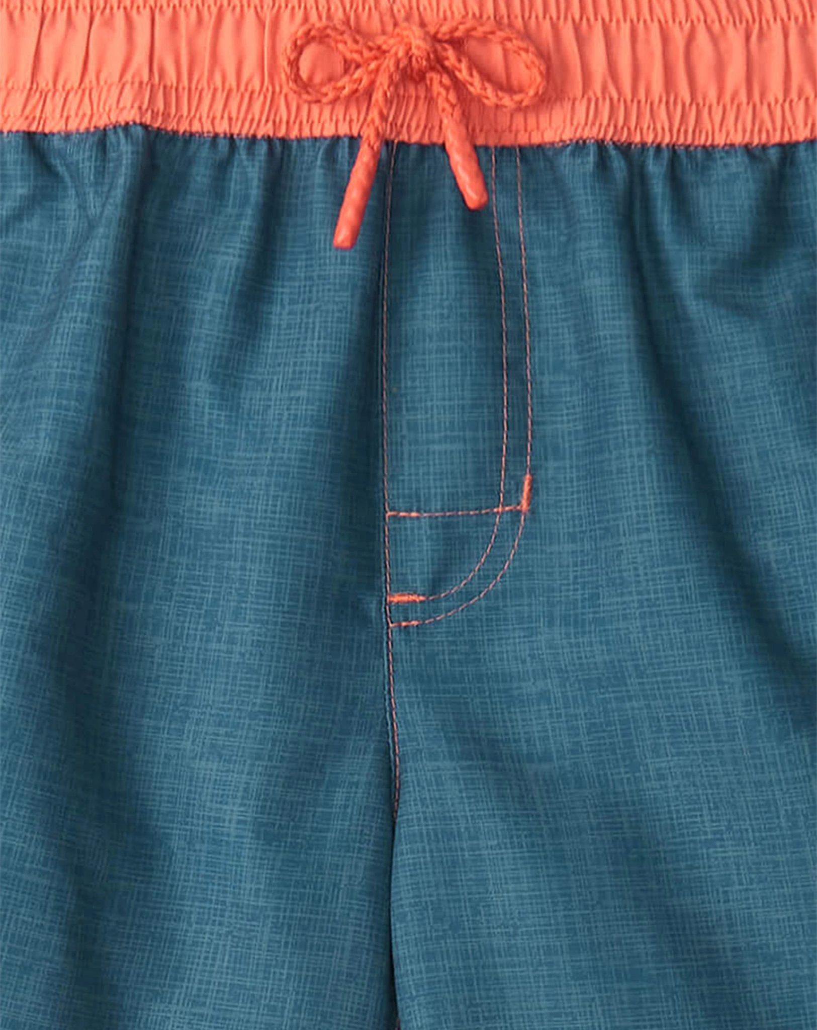 Badeshorts TEXTURED SHARK in blau