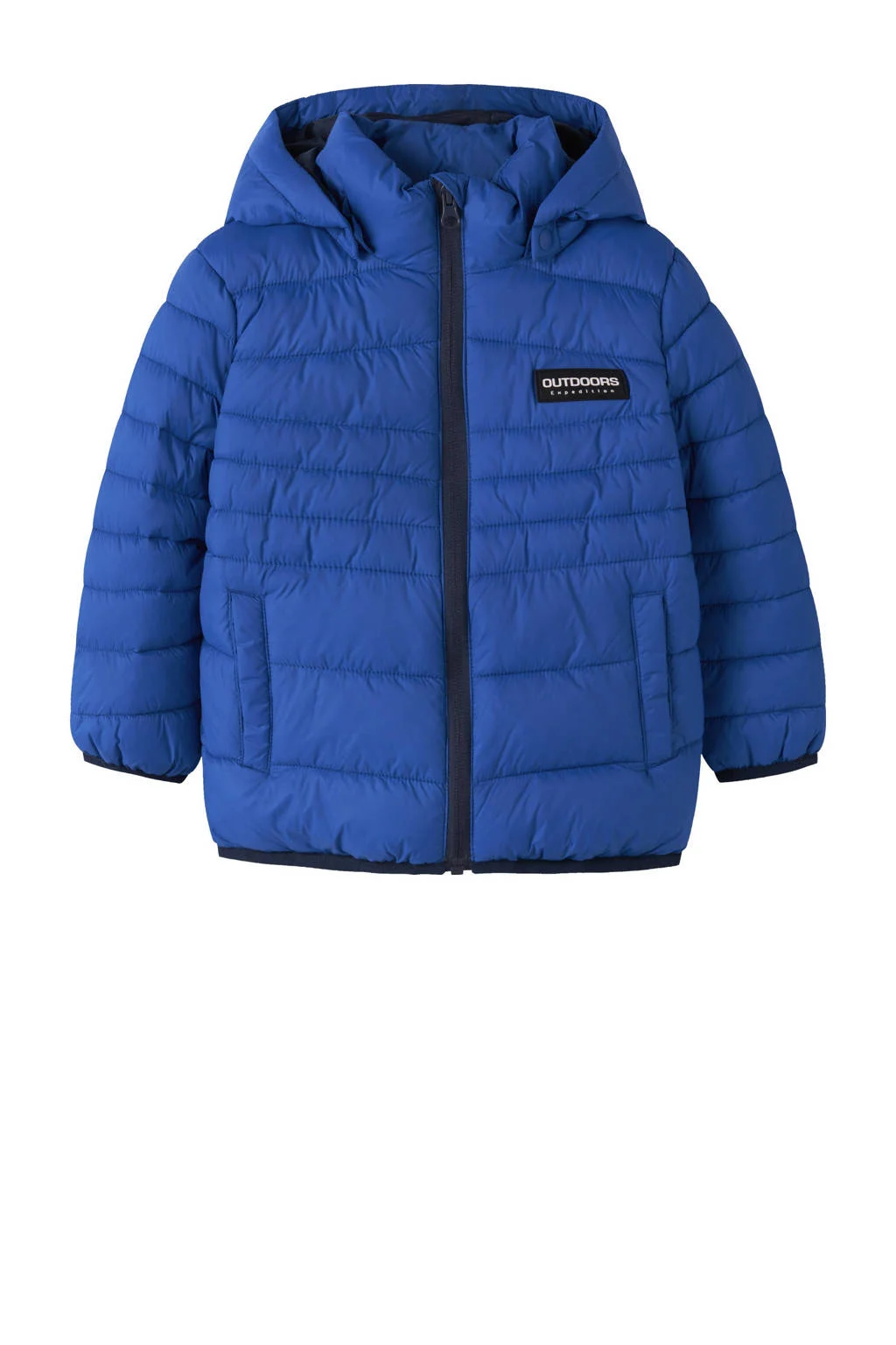 NAME IT MINI gewatteerde jas blauw