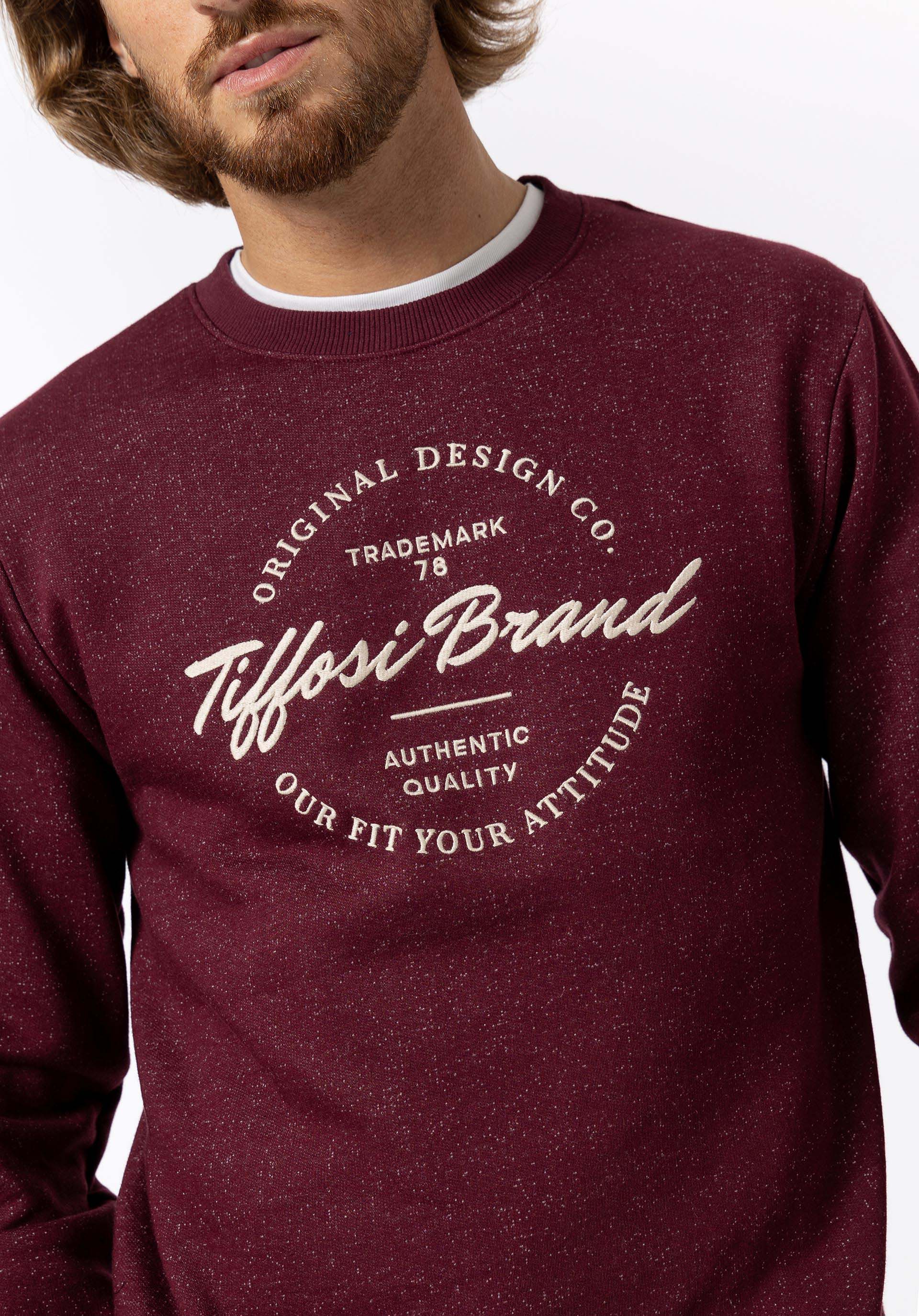Sweatshirt com Bordado Frontal