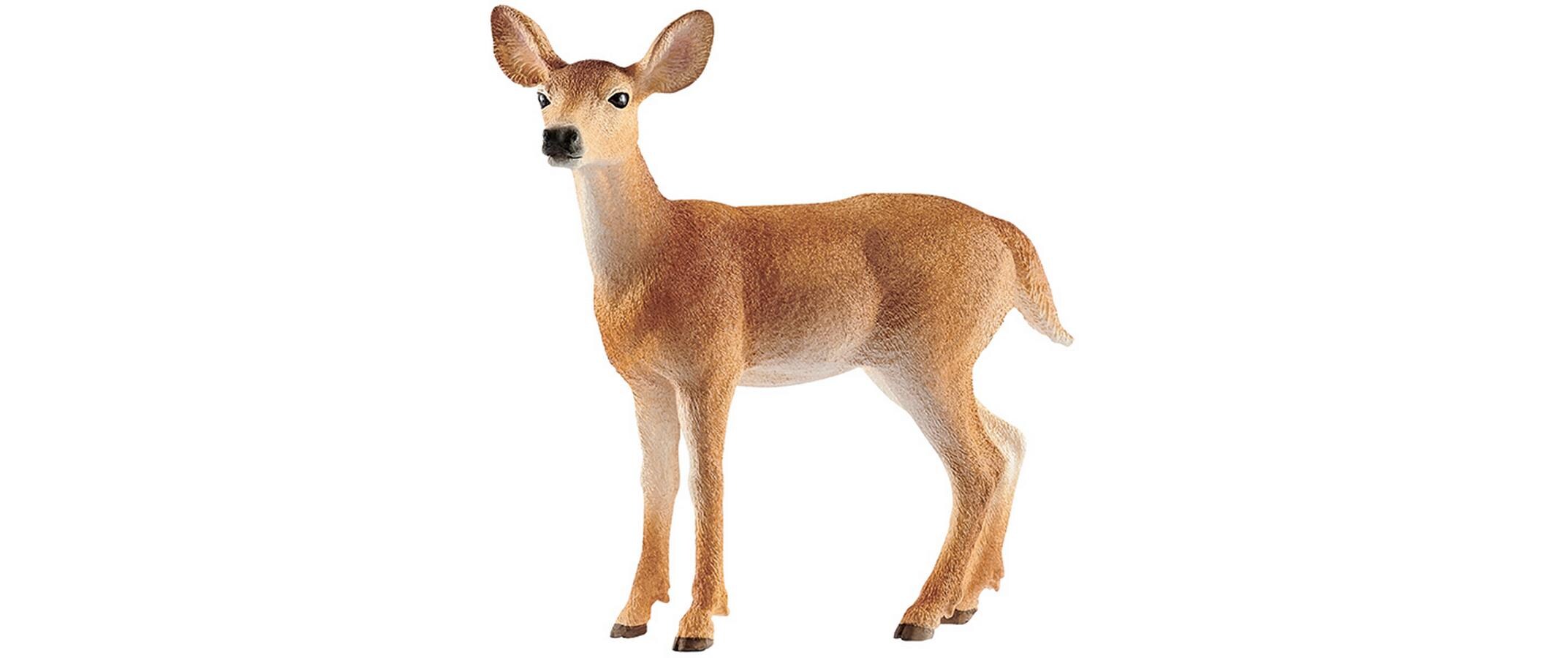 Spielzeugfigur Wild Life WeisswedelkuhSpielzeug-Tierfigur