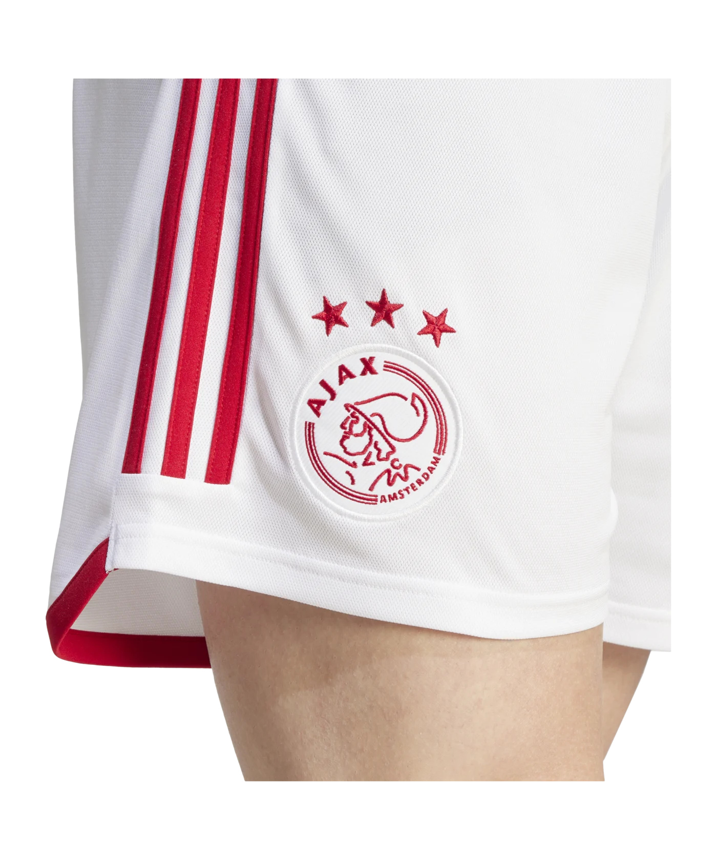 adidas Ajax Amsterdam Short Home 2023/2024 Weiss