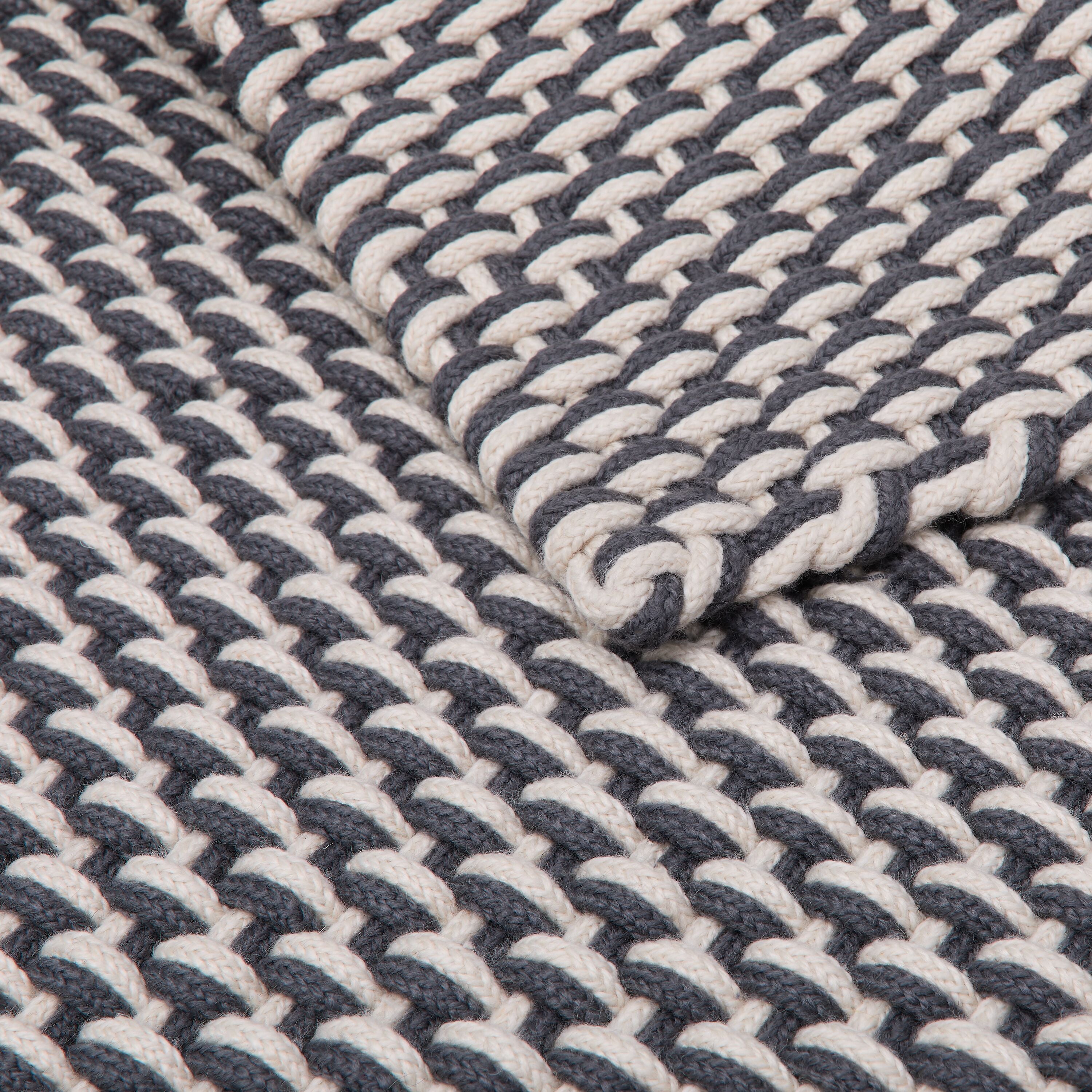 SERAFIN Teppich In- und Outdoor - anthrazit / B: 160.0 cm x T: 230.0 cm