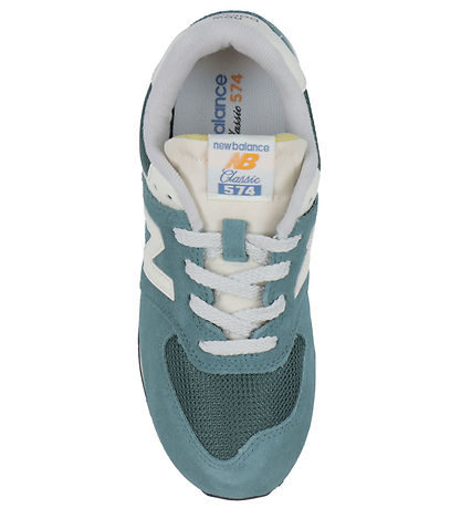 New Balance Schuhe - 574 - New Spruce/Blast Red